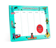Title: Work from Home Desk Pad: Cat Notepad & To Do List Pad, 52 Sheets, 6.75 x 9.75-inches, Author: Carly Beck