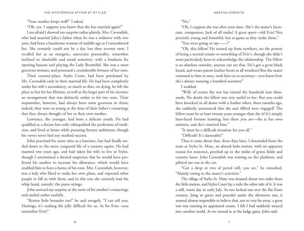 The Mysterious Affair at Styles