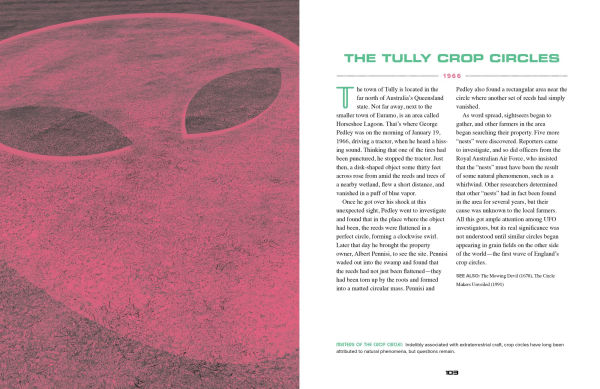 The UFO Book: A Chronological Journey from Crop Circles to Roswell