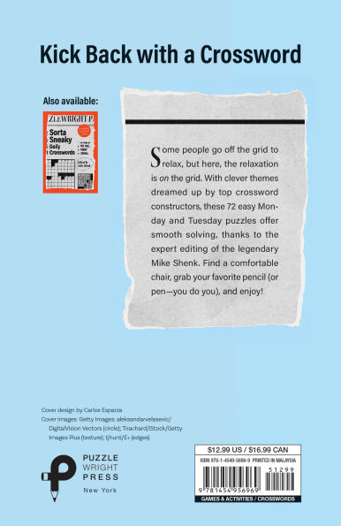 Easy Breezy Daily Crosswords: As Seen in The Wall Street Journal