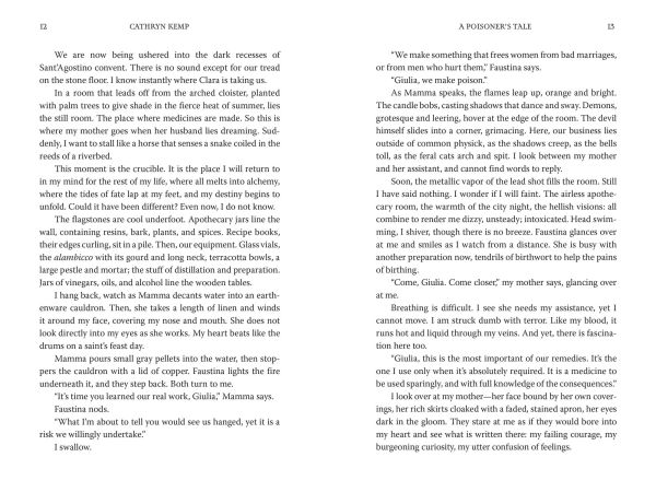 A Poisoner's Tale: Novel (A Retelling of the Life Giulia Tofana, Aqua Tofana Poisoner Rome)