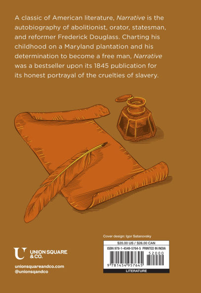 Narrative of the Life Frederick Douglass (Special Edition)