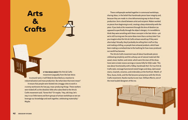 Design by Sticker: An Interior Design Sticker Book for Every Style