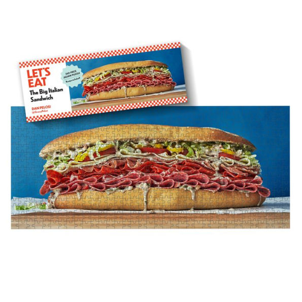 The Big Italian Sandwich Puzzle: 560-Piece Jigsaw Puzzle (Based on A Recipe from the Grossy Pelosi Cookbook Let's Eat! by Dan Pelosi)