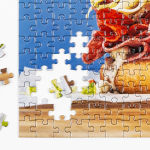 Alternative view 6 of The Big Italian Sandwich Puzzle: 560-Piece Jigsaw Puzzle (Based on A Recipe from the Grossy Pelosi Cookbook Let's Eat! by Dan Pelosi)