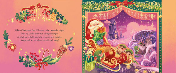 Santa's Journey: A Magical Christmas Pop-up Book