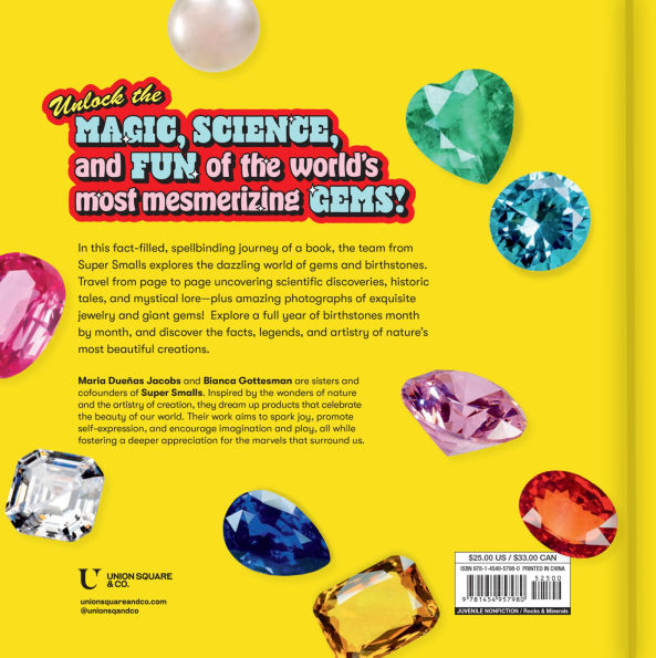 Super Smalls Super Book of Gems: Birthstone Magic, Science, Facts, and Fun