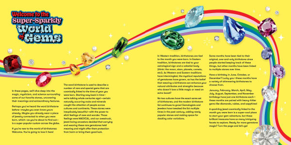 Super Smalls Super Book of Gems: Birthstone Magic, Science, Facts, and Fun