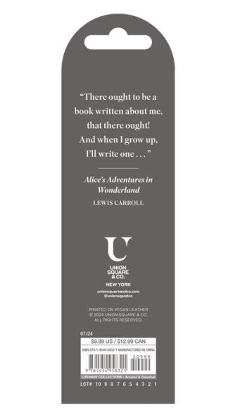 Alice's Adventures in Wonderland Deluxe Bookmark
