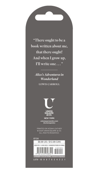 Alice's Adventures in Wonderland Deluxe Bookmark