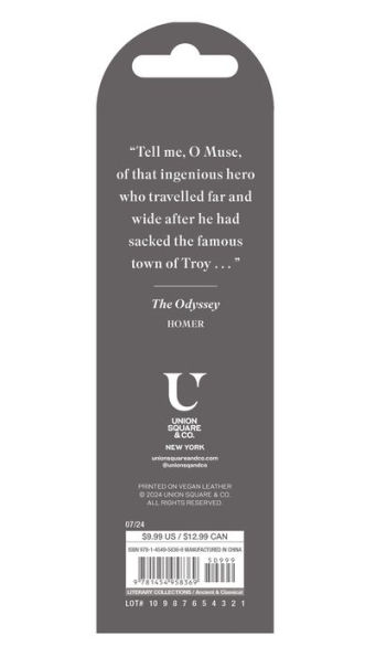 The Iliad and The Odyssey Deluxe Bookmark