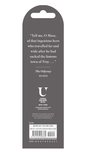 The Iliad and The Odyssey Deluxe Bookmark