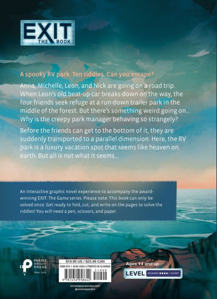 EXIT: The Book - The Portal to Nowhere: A Puzzle Graphic Novel
