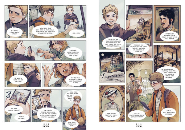 EXIT: The Book - The Woman in the Fog: A Puzzle Graphic Novel