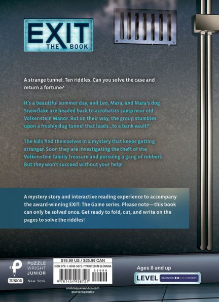 EXIT: The Book - The Mysterious Bank Robbery: A Puzzle Adventure