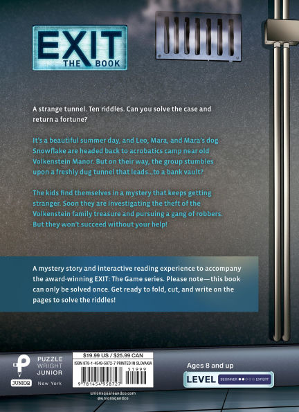 EXIT: The Book - The Mysterious Bank Robbery: A Puzzle Adventure