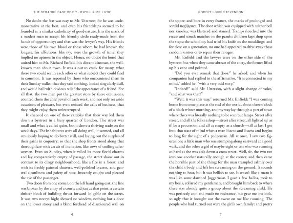 The Strange Case of Dr. Jekyll & Mr. Hyde Other Stories