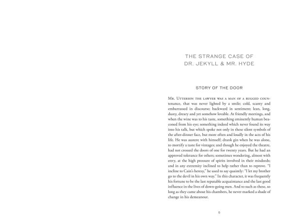 The Strange Case of Dr. Jekyll & Mr. Hyde Other Stories