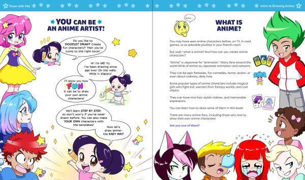 Draw With Mei: How to Anime Characters: Quick and Easy Templates