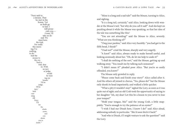 Alice's Adventures Wonderland & Through the Looking-Glass