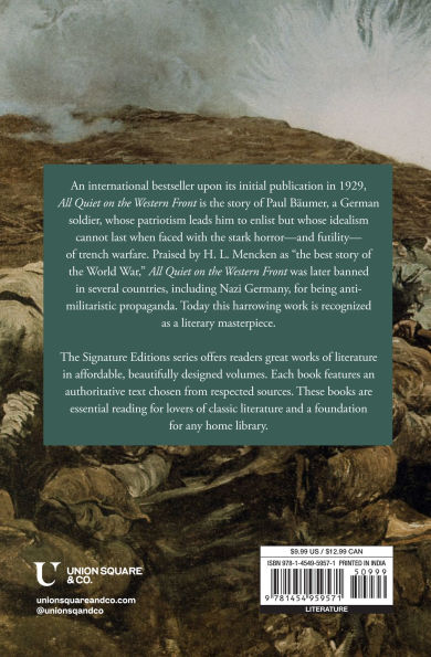 All Quiet on the Western Front