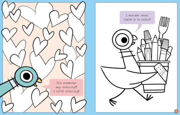 Don't Let The Pigeon Color This Book!: A Superfun Mo Willems and You Coloring Book!