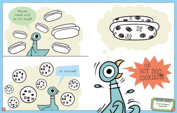 Don't Let The Pigeon Color This Book!: A Superfun Mo Willems and You Coloring Book!