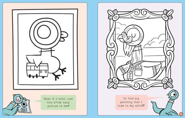 Don't Let The Pigeon Color This Book!: A Superfun Mo Willems and You Coloring Book!