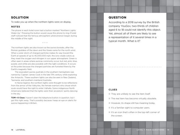 Lateral - Based on the Hit Podcast: Wonderful Answers to Weird Questions