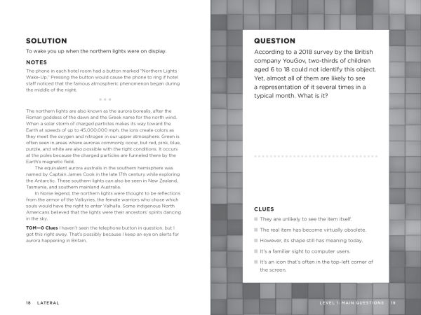 Lateral - Based on the Hit Podcast: Wonderful Answers to Weird Questions