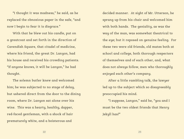 The Strange Case of Dr. Jekyll & Mr. Hyde