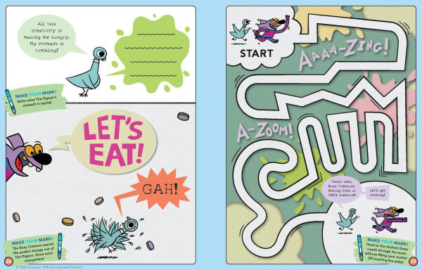 Mo Willems Workshop and Crayola Present: Make Your Mark!: A superfun Mo Willems and YOU creativity book!