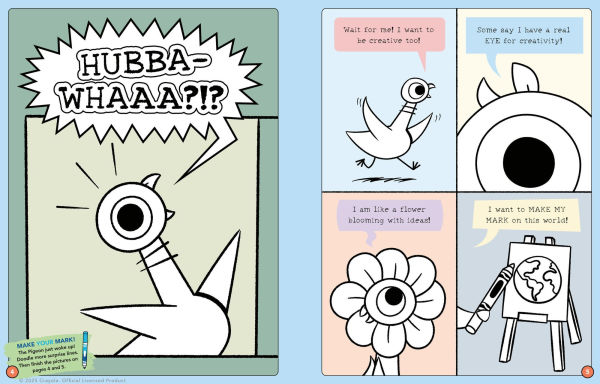 Mo Willems Workshop and Crayola Present: Make Your Mark!: A superfun Mo Willems and YOU creativity book!