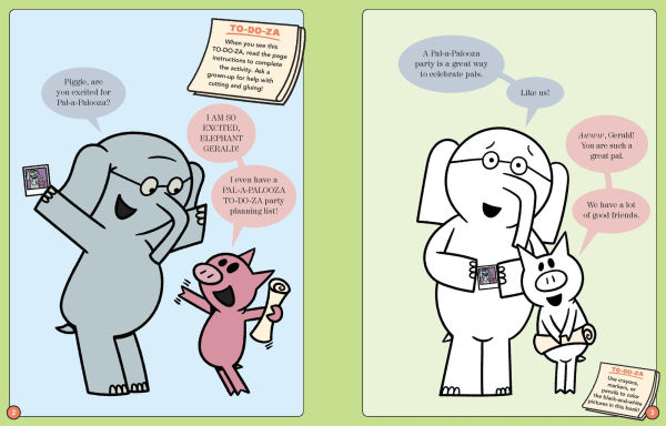 Happy Pal-a-Palooza!: An Elephant & Piggie Activity Book