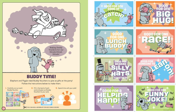Happy Pal-a-Palooza!: An Elephant & Piggie Activity Book