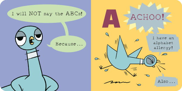The Pigeon WON'T Say the ABCs!