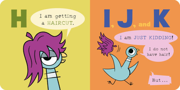 The Pigeon WON'T Say the ABCs!