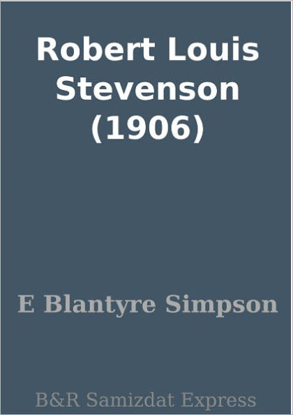 Robert Louis Stevenson (1906)
