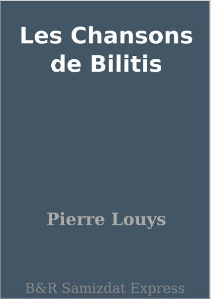 Les Chansons de Bilitis