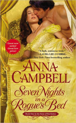 Seven Nights In A Rogues Bed Sons Of Sin Series 1paperback - 