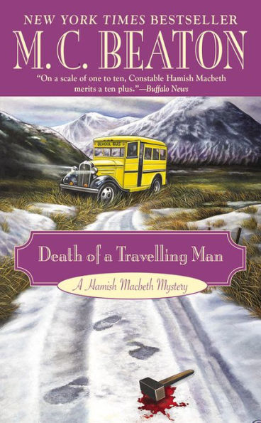 Death of a Travelling Man (Hamish Macbeth Series #9)