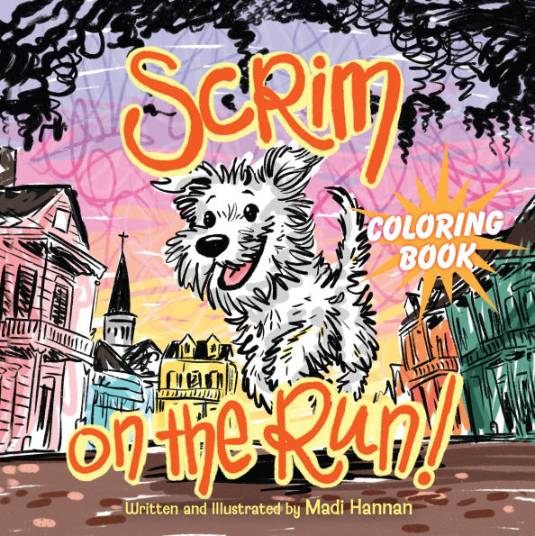Scrim on the Run! Coloring Book