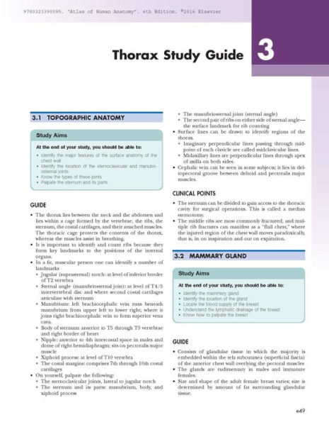 Atlas of Human Anatomy: Including Student Consult Interactive Ancillaries and Guides / Edition 6