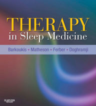 Title: Therapy in Sleep Medicine E-Book, Author: Teri J. Barkoukis