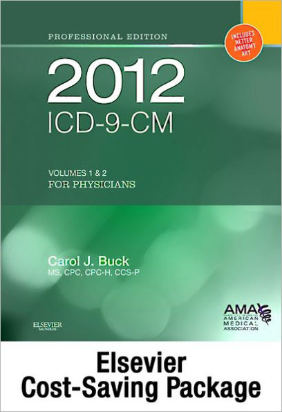 2012 ICD-9-CM, for Physicians, Volumes 1 and 2 Professional Edition (Spiral bound) with 2012 HCPCS Level II Professional Edition and CPT 2012 Professional Edition Package