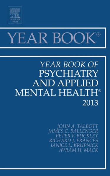 Year Book of Psychiatry and Applied Mental Health 2013