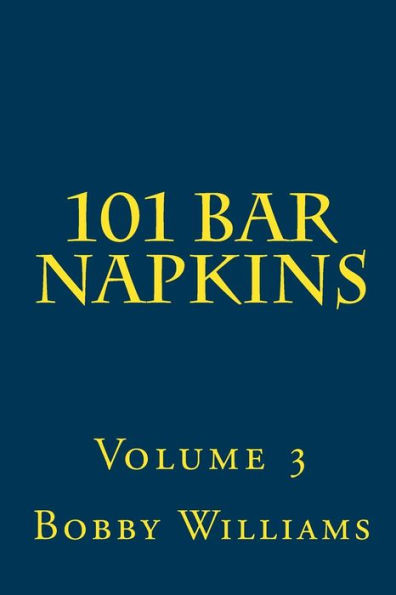 101 Bar Napkins: Volume 3