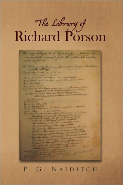 The Library of Richard Porson