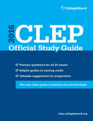 Title: CLEP Official Study Guide 2016, Author: The College Board