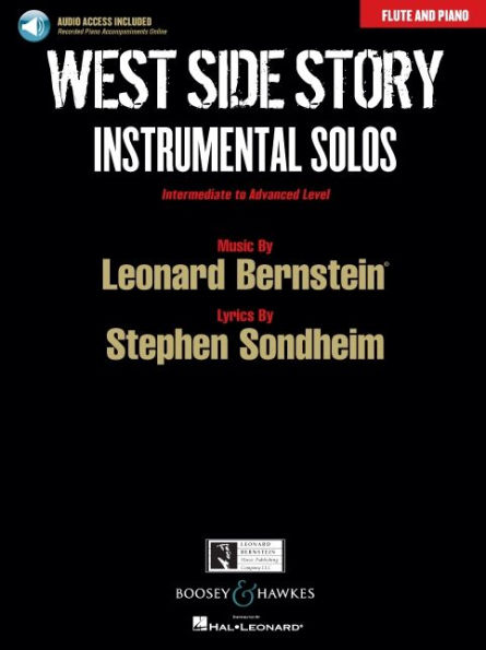 West Side Story Instrumental Solos: Flute and Piano Book/Online Audio